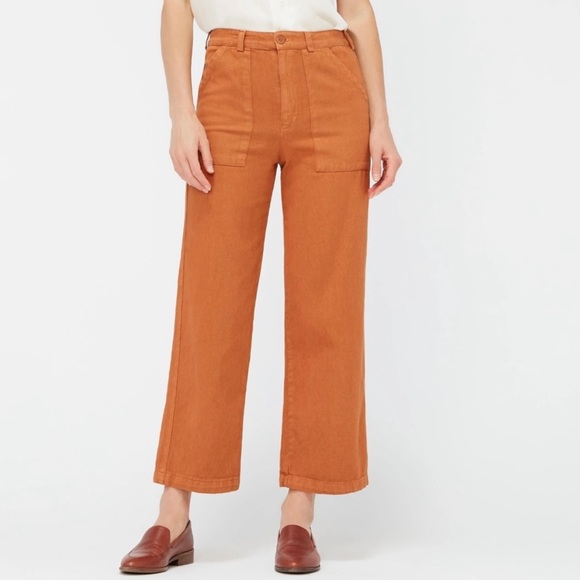 LACAUSA Arlo Trouser in Almond - Picture 1 of 4